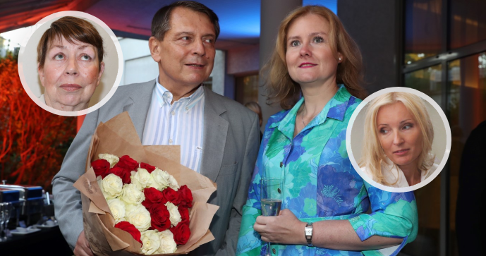 Jiří Paroubek, současná žena a exmanželky