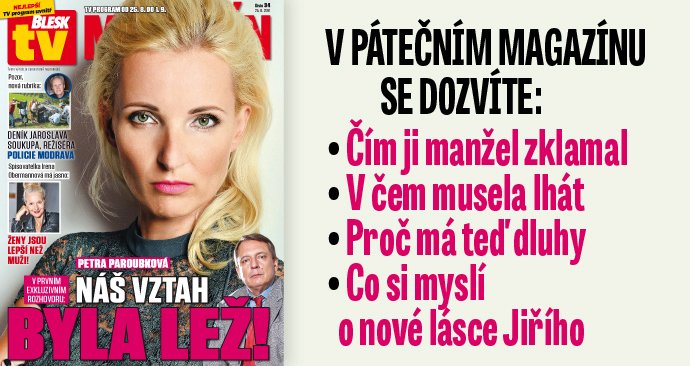 Petra Paroubková - pouták - magazín