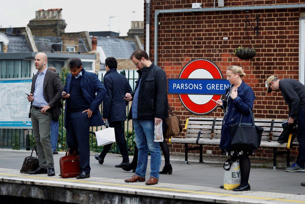 Parsons Green, místo, kde vybuchla bomba v metru.