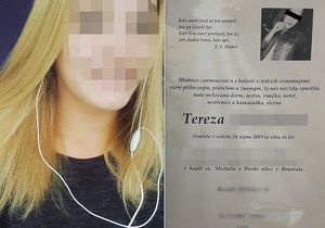 Tereza (†16) zemřela po pádu ze skály v Bruntále. O život marně bojovala 15 měsíců.