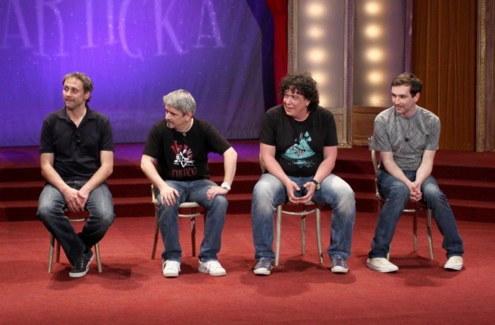 Partička - Ondra Sokol, Michal Suchánek, Richard Genzer a Igor Chmela