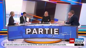 Partie na CNN Prima News (11. 1. 2026)