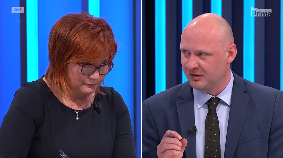 Partie Terezie Tománkové: Alena Schillerová (za ANO), Lukáš Wagenknecht (Piráti), Jan Skopeček (ODS)