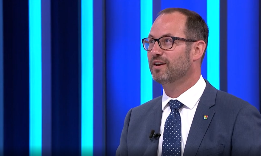 Místopředseda STAN Jan Farský v pořadu TV Prima Partie (12. 9. 2021)