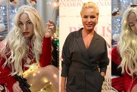 Velké srovnání sexy vánočních fotek Martiny Pártlové: S retuší a bez ní!