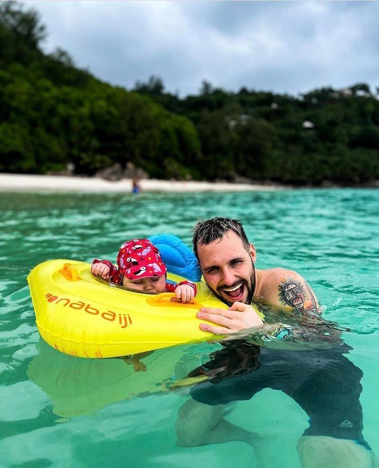 Martina Pártlová s Pepou a dcerou na dovolené