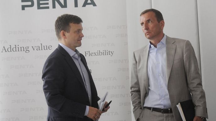 Partneři Penta Investments Jaroslav Haščák a Marek Dospiva