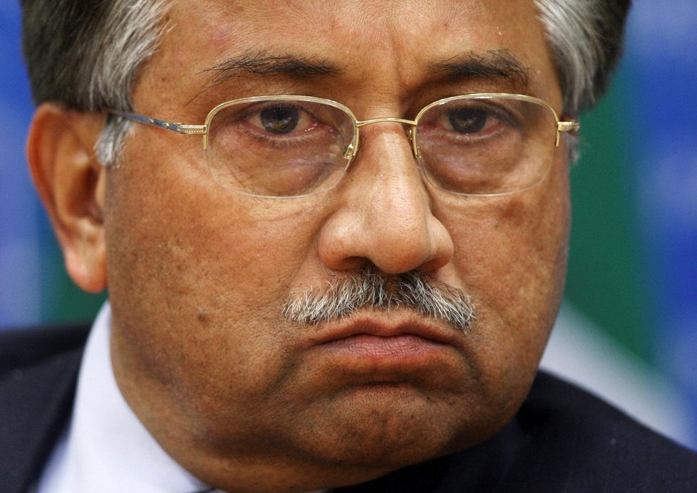 Pákistánský exprezident Parvíz Mušaraf.