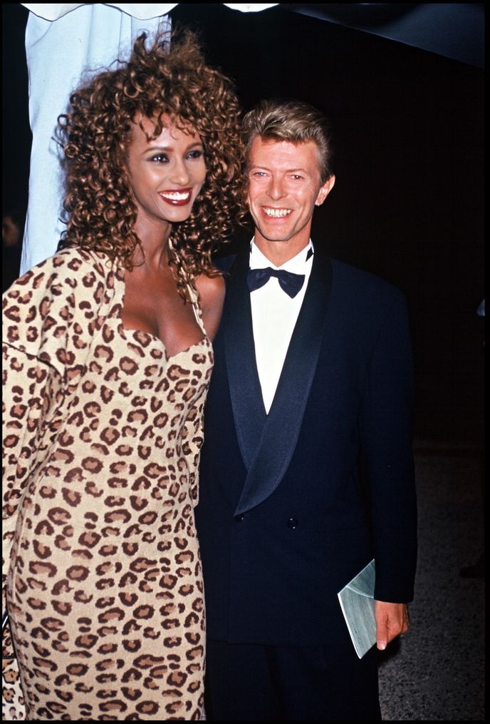 Iman a David Bowie