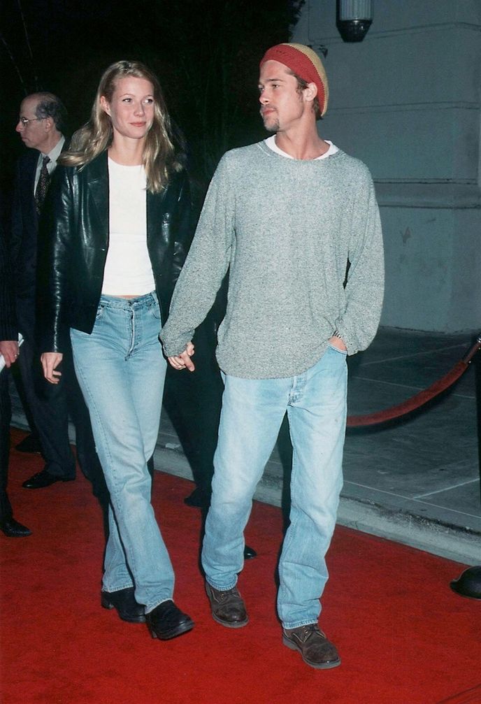 Gwyneth Paltrow a Brad Pitt