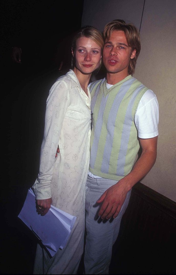 Gwyneth Paltrow a Brad Pitt