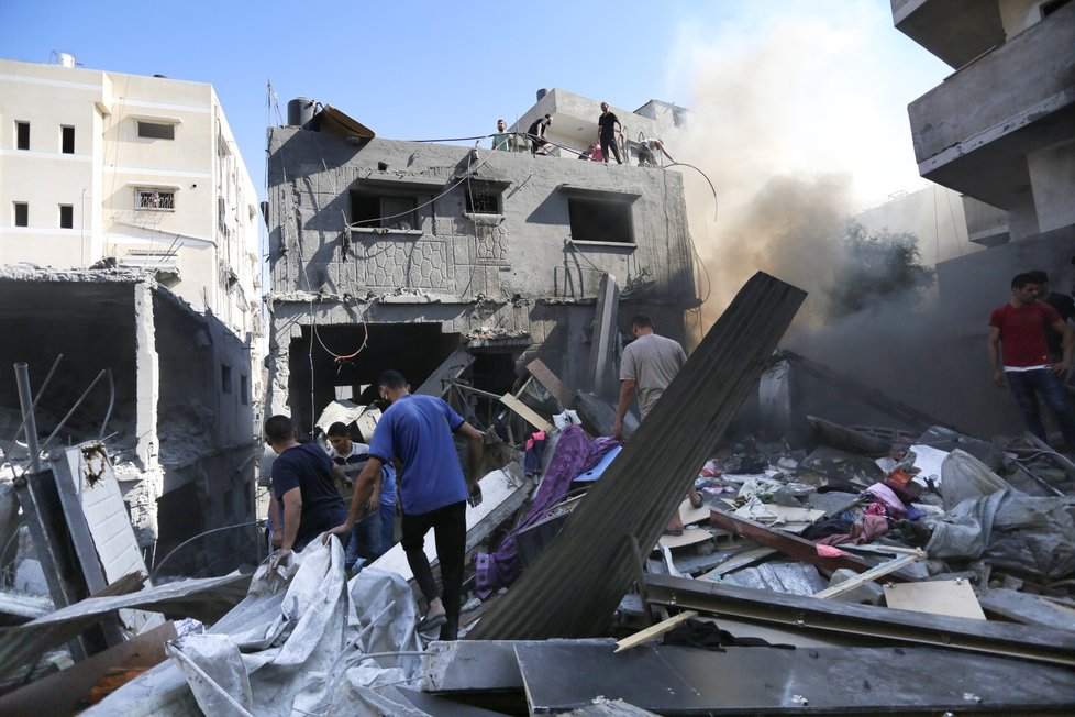 Situace v Pásmu Gazy (18.10.2023)