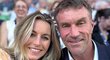 Pat Cash s jeho láskou Pat Cash s jeho láskou
