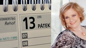 Numeroložka Lenka Suchardová poradila, jak se k dnešnímu pátku třináctého postavit.