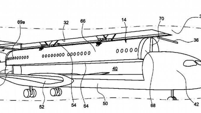 Patent Airbusu na odpojitelnou kabinu cestujících