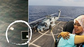 Pátrání po ztraceném Boeingu 777: Vietnamské letadlo vyfotilo v moři tenhle objekt. Jde o trosky z letadla?