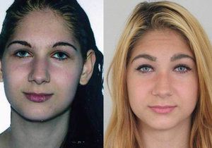 Dvě podoby šestnáctileté Pavlíny Krejsové, která se z vycházky nevrátila do výchovného ústavu. Neviděli jste ji? 