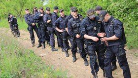 Desítky policistů ve středu pátraly na Hodonínsku po sebevrahovi. Ilustrační foto