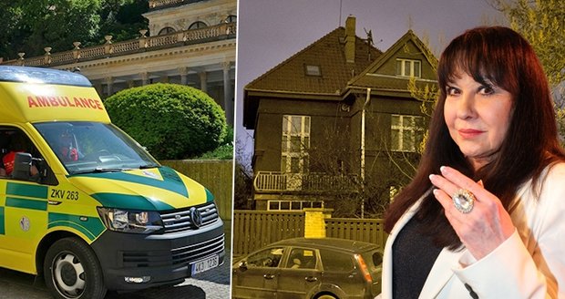 Dádu Patrasovou odvezla 23. prosince záchranka.