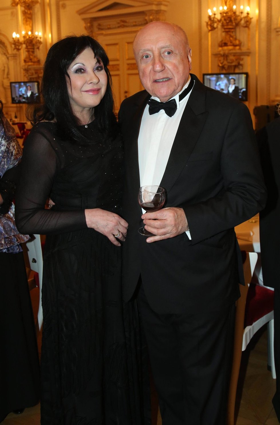 Dagmar Patrasová s manželem Felixem Slováčkem