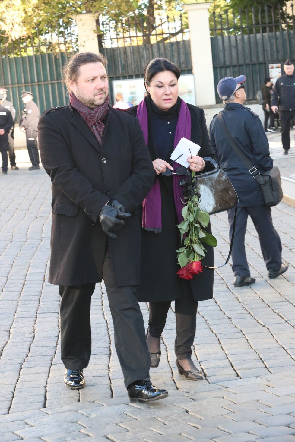 Dáda Patrasová se synem Felixem