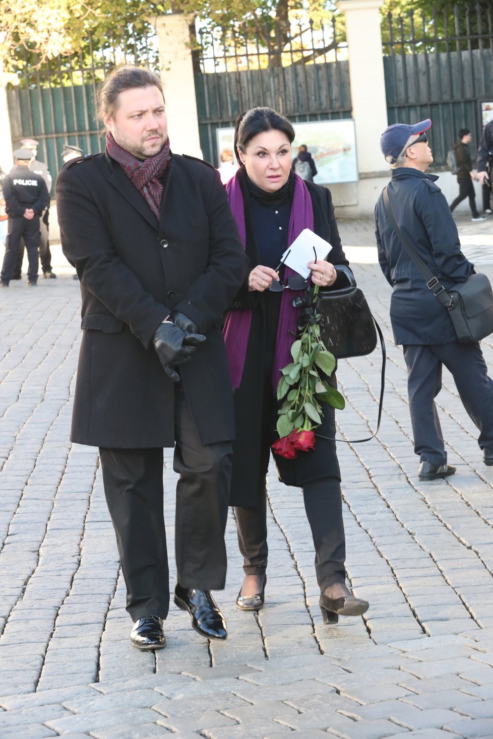 Dáda Patrasová se synem Felixem