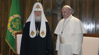 Papež a ruský patriarcha vyzvali k obnově jednoty církví