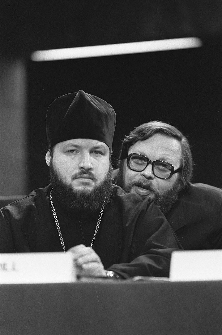 Kirill na diplomatických jednáních v Amsterdamu, 1981.