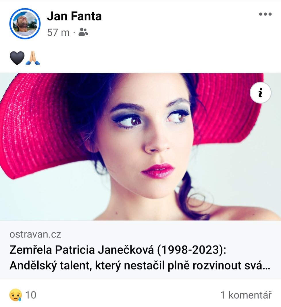 Na Patricii zavzpomínal i Jan Fanta