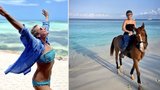 Hvězda Ulice a SuperStar Patricie Pagáčová (33) na Zanzibaru: Padesát odstínů modři!