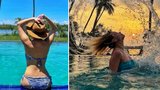 Patricie Pagáčová polonahá v exotice: Od fanoušků slízla kritiku!