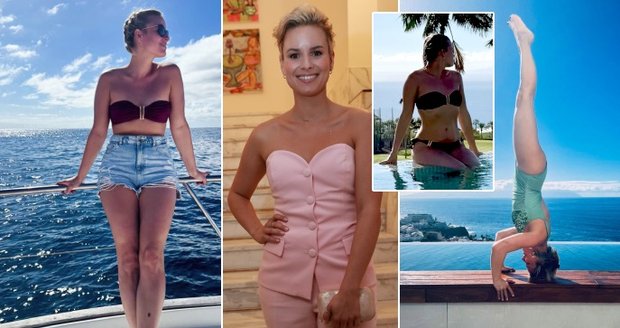 Patricie Solaříková provokuje z dovolené.