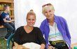 Patricie Solaříková s maminkou Patricie Solaříková s maminkou