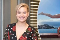 Solaříková utekla před zimou: Stojky v luxusu