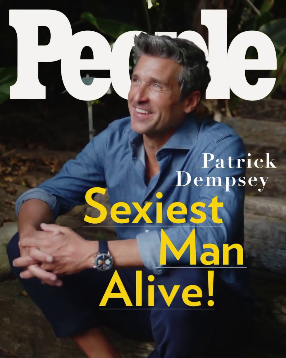 Herec Patrick Dempsey se stal nejvíce sexy mužem roku 2023