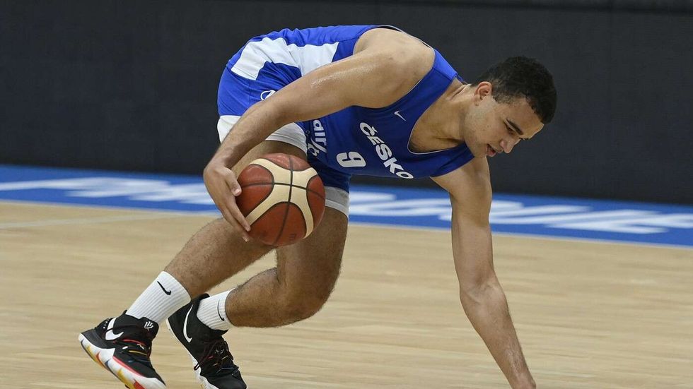 Patrick Samoura v národním dresu