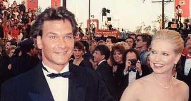 Patrick Swayze s manželkou Lisou