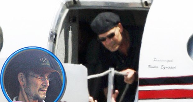 Patrick Swayze se vydal letadlem za svou rodinou do Nového Mexika
