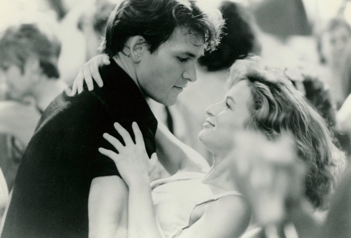 Patrick Swayze a Jennifer Grey.