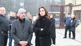 Pohřeb Patrika Hezuckého - Dalibor a Adéla Gondíkovi