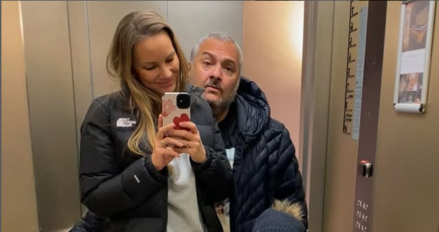 Patrik Hezucký s rodinou