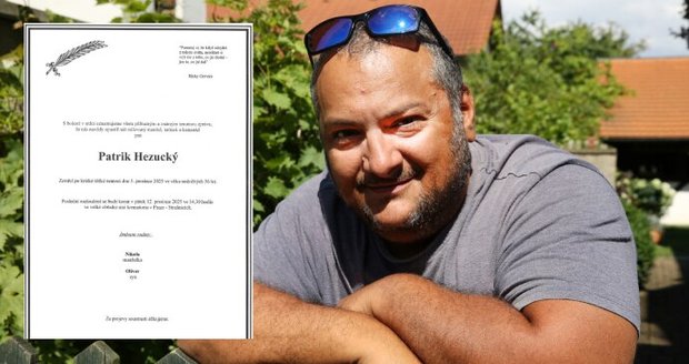 Detaily pohřbu Patrika Hezuckého (†55): Speciální přání rodiny!