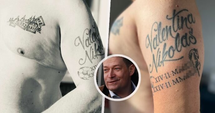 Patrik Nacher (ANO) se pochlubil svým tetováním.