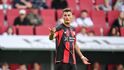 Patrik Schick gólem sice zařídil bod v Augsburgu, očividně s ním ale spokojen nebyl