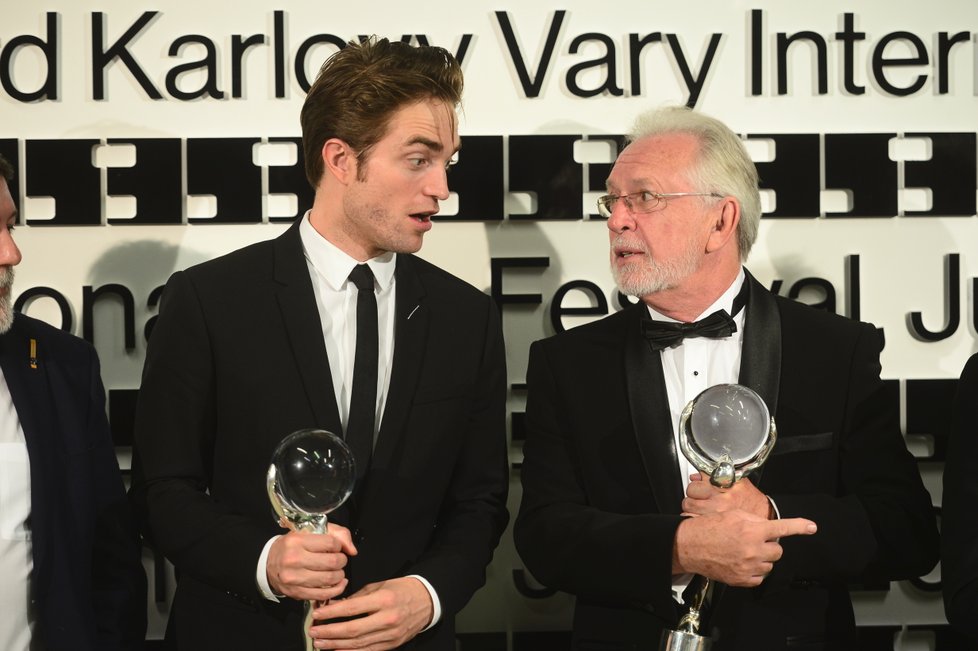 Robert Pattinson a Jaromír Hanzlík