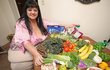 Patty Sanchezová ukazuje, jak vypadá její nynější zdravý jídelníček. Dominuje mu zelenina  a maso.