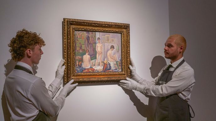 Nejdražší obraz ze sbírky Paula Allena,  Les Poseuses, Ensembles od Georgese Seurata, se vydražil za bezmála 150 milionů dolarů