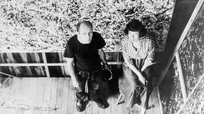 Paul Jackson Pollock s malířkou Lee Krasner