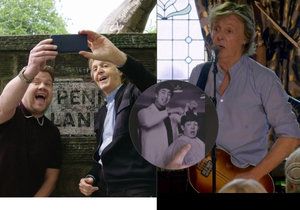 Britský showman vzal Paula McCartneyho (76) na emotivní projížďku do míst, kde vyrůstal.