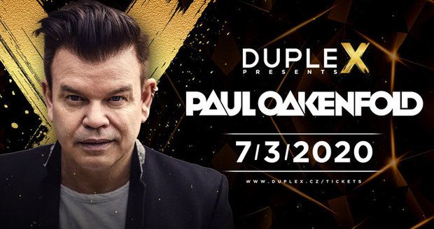 Legendární trance DJ Paul Oakenfold vystoupil v Duplexu.